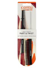 Cantu Style Part & Twist Comb Set