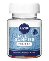 Livol Multi Gummies 9 Vitaminer