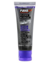 Fudge Clean Blonde Violet-Toning Shampoo 50 ml