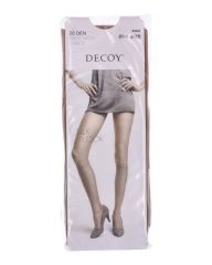 Decoy Silk Look (20 Den) Sand 2-Pack Knee High One Size