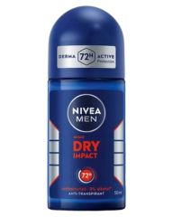 Nivea Men Dry Impact Antiperspirant Deodorant Roll-On