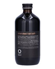 OWAY Silver Steel Hair Bath