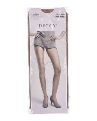 Decoy Silk Look (15 Den) Light Sand 2-Pack Knee High One Size