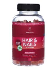 Vitayummy Hair & Nails Vitamins Rhubarb & Peach (U)