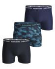 Björn Borg Essential 3-pack Cotton Stretch Shorts - Size L