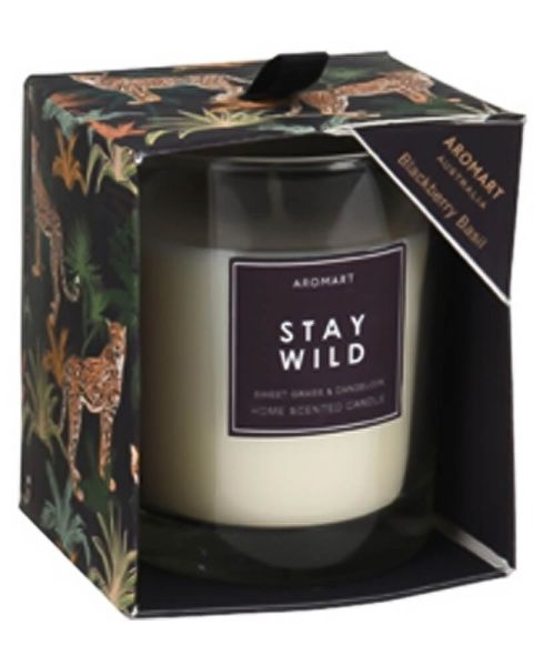 Excellent Houseware Stay Wild Duftkerzen Sweet Grass & Dandelion