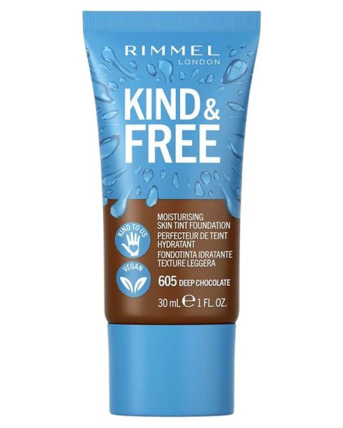 Rimmel London Kind & Free Moisturising Skin Tint Deep Chocolate