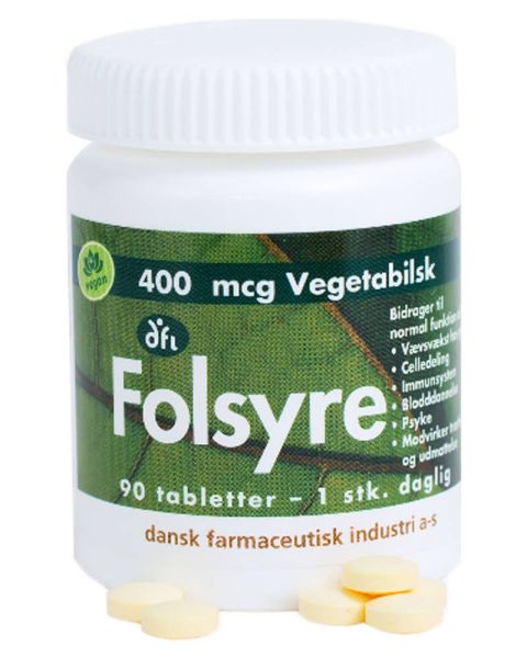 Berthelsen Naturprodukter - Folsäure 400mcg