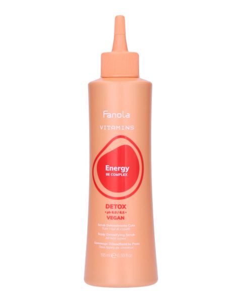 Fanola Vitamins Energy Detox Scalp Fluid Fanola Vitamins Energy Detox Scalp Fluid