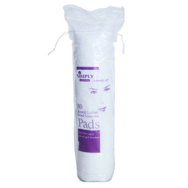 Simply Cotton Round Cotton Pads