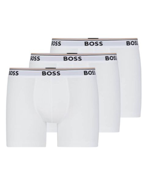 Boss Hugo Boss 3-pack Boxer Trunks White XL Boss Hugo Boss 3-pack Boxer Trunks White XL