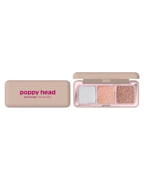Poppy Head Just Enough Everyday Glow Eyeshadow Palette Poppy Head Just Enough Everyday Glow Eyeshadow Palette