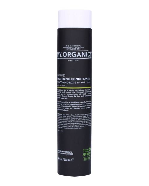 My.Organics The Organic Thickening Conditioner Mango And Rose My.Organics The Organic Thickening Conditioner Mango And Rose