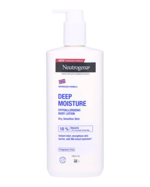 Neutrogena Deep Moisture Hypoallergenic Body Lotion Neutrogena Deep Moisture Hypoallergenic Body Lotion