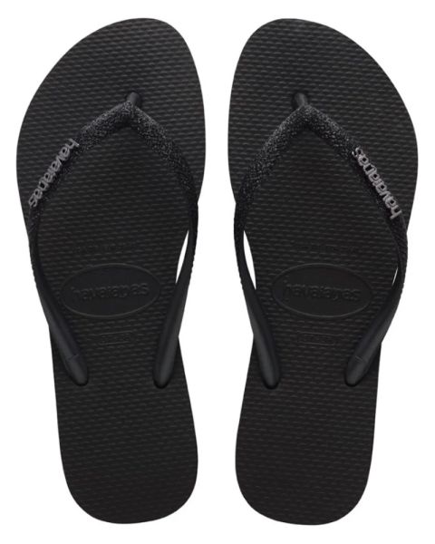 Havaianas Slim Glitter - Sort - Str. 39/40 EU