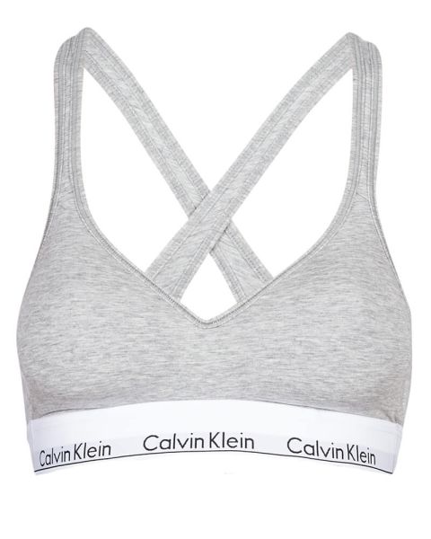 Calvin Klein Bralette Lift Grey - L Calvin Klein Bralette Lift Grey - L
