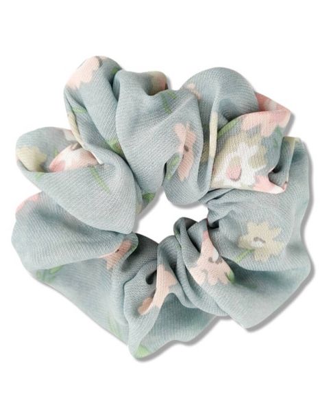 Everneed Scrunchie Flower Baby Blau