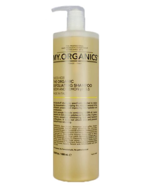 My.Organics The Organic Exfoliating Shampoo Neem And Lemon