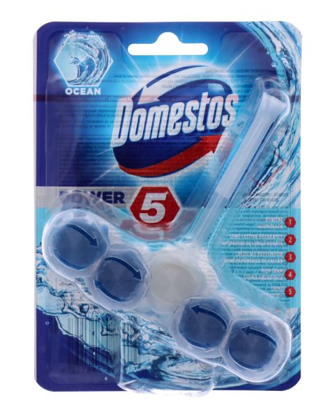 Domestos Toilet Cleaner Power Ocean Lab