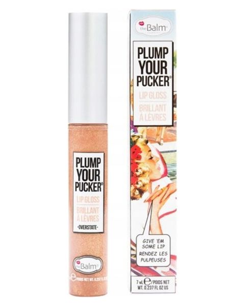 The Balm Plump Your Pucker Lip Gloss - Overstate