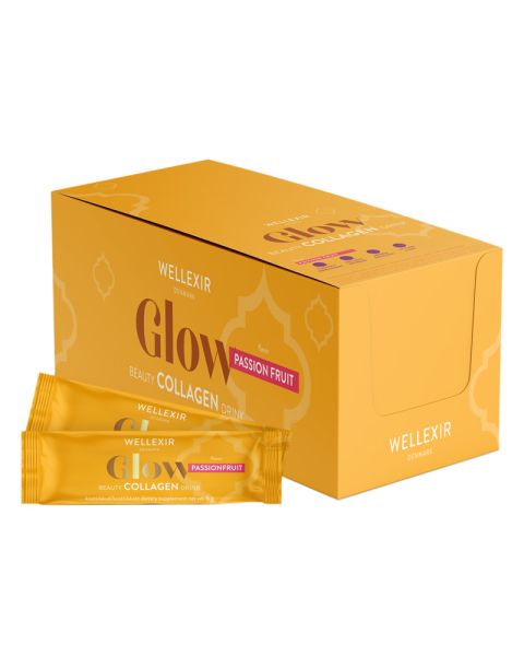 Wellexir Glow Beauty Collagen Drink Passion Fruit Wellexir Glow Beauty Collagen Drink Passion Fruit