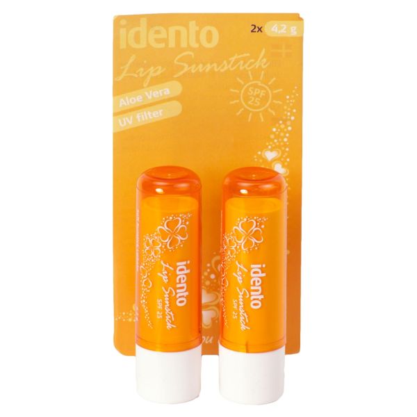Idento Lip Sunstick Aloe Vera SPF 25 UV Filter