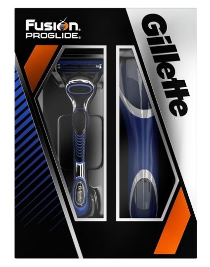 Gillette Fusion ProGlide Gift Set - (Proglide Razor + Travel Case)