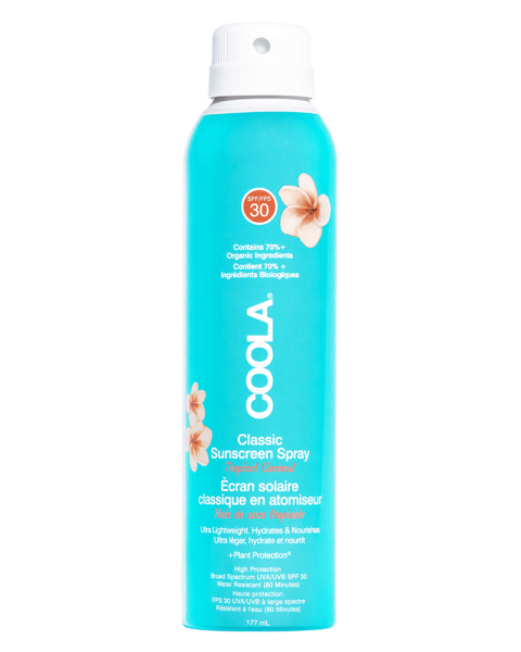 COOLA Classic Sunscreen Spray Tropical Coconut SPF 30 COOLA Classic Sunscreen Spray Tropical Coconut SPF 30