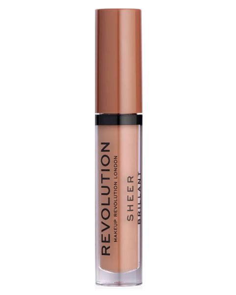 Makeup Revolution Sheer Brillant Lip Gloss - Sheer Control 104 Makeup Revolution Sheer Brillant Lip Gloss - Sheer Control 104