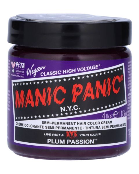 Manic Panic Semi-Permanent Color Cream Plum Passion