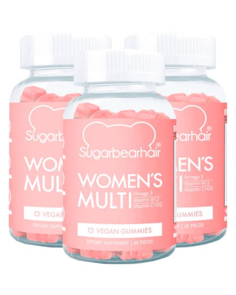 3 x Sugarbearhair Women's Multi Vitamins 3 x Sugarbearhair Women's Multi Vitamins