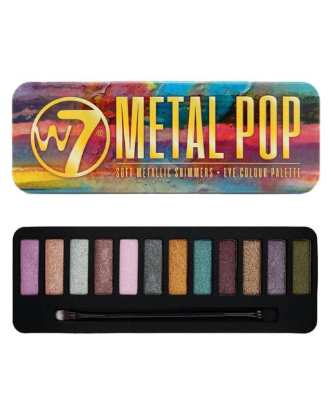 W7 Metal Pop soft metallic shimmers