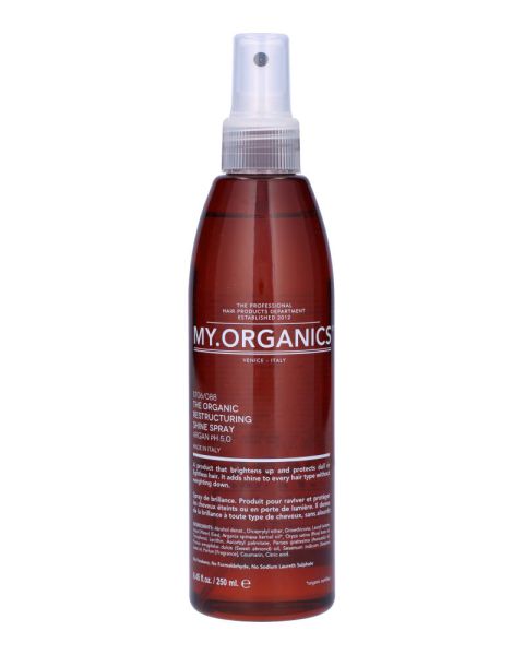 My.Organics The Organic Restructuring Shine Spray Argan My.Organics The Organic Restructuring Shine Spray Argan