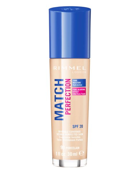 Rimmel Match Perfection SPF 20 90 Porcelain Rimmel Match Perfection SPF 20 90 Porcelain
