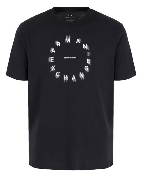 Armani Exchange Men T-Shirt With Print Black XXL