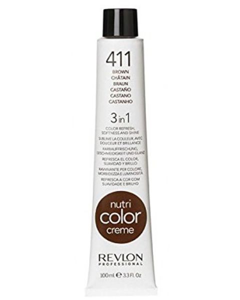 Revlon Nutri Color Creme 411 Brown Revlon Nutri Color Creme 411 Brown