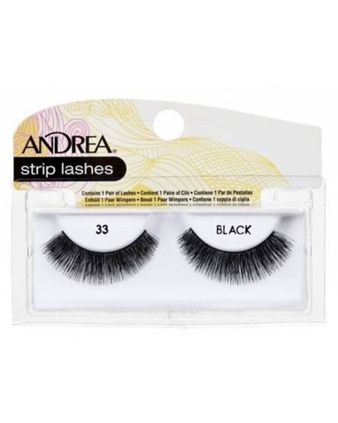 Andrea Strip Lashes Black 33 Andrea Strip Lashes Black 33