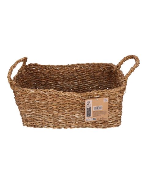 Excellent Housware H&S Collections Seagrass Basket 36x27x15cm