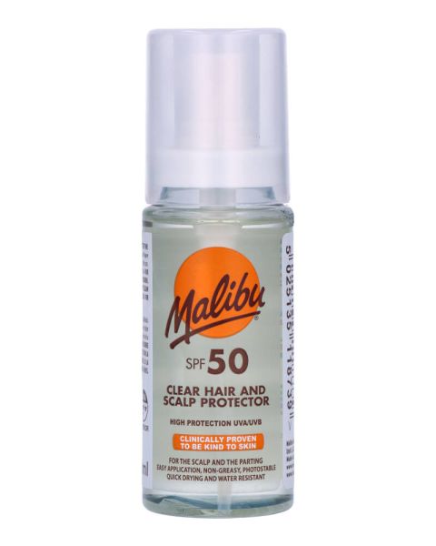Malibu Clear Hair And Scalp Protection SPF 50 Malibu Clear Hair And Scalp Protection SPF 50