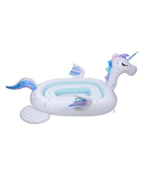 Excellent Houseware Mega Aufblasbares Einhorn