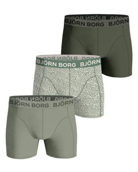 Björn Borg Cotton Stretch Shorts 3-pack Str. L Björn Borg Cotton Stretch Shorts 3-pack Str. L