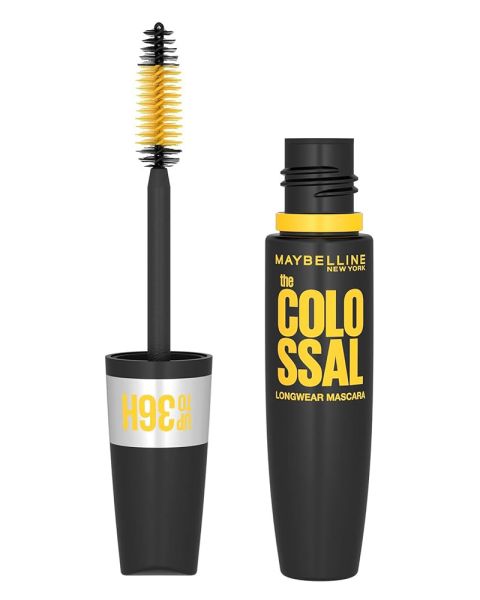 Maybelline The Colossal Longwear Waterproof Mascara 01 Black Maybelline The Colossal Longwear Waterproof Mascara 01 Black