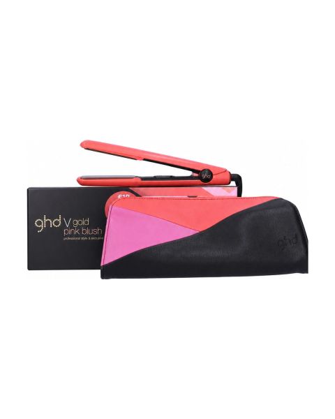 ghd V Gold Pink Blush Styler + Heat-resistant Bag ghd V Gold Pink Blush Styler + Heat-resistant Bag