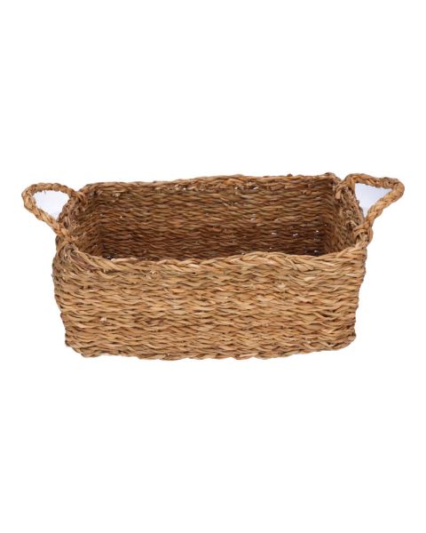 Excellent Housware H&S Collections Seagrass Basket 32x23x13cm