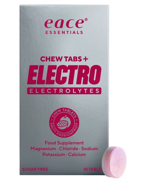 Eace Gum Chew Tabs+ Electro - Salty Passionfruit Eace Gum Chew Tabs+ Electro - Salty Passionfruit