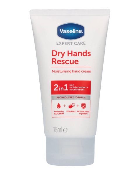 Vaseline Dry Hands Rescue 2in1