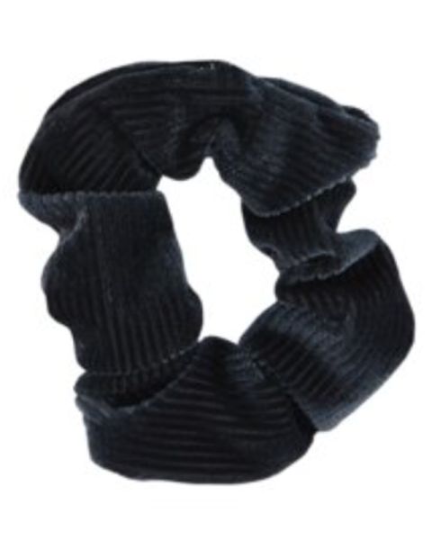 Eleganza Haar Gummi Blau Velour Eleganza Haar Gummi Blau Velour