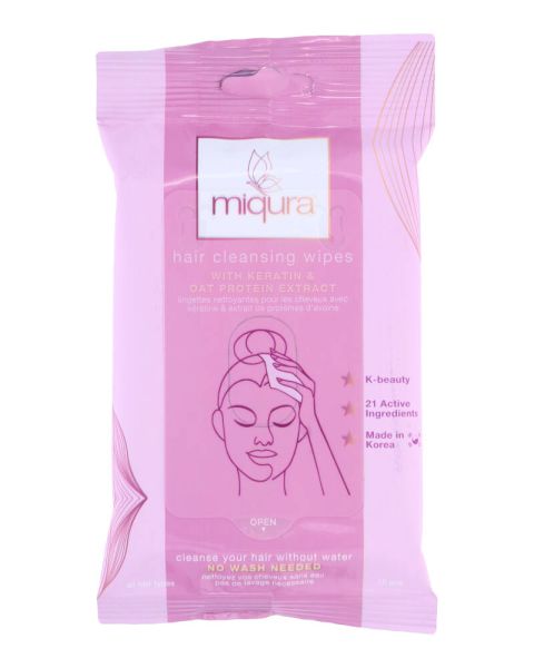 Miqura Hair Cleansing Wipes Miqura Hair Cleansing Wipes
