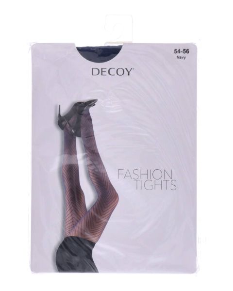 Decoy Fashion Tights Navy str. 54-56 Decoy Fashion Tights Navy str. 54-56