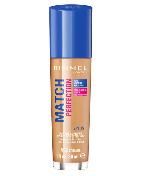 Rimmel Match Perfection SPF 15 502 Caramel Rimmel Match Perfection SPF 15 502 Caramel